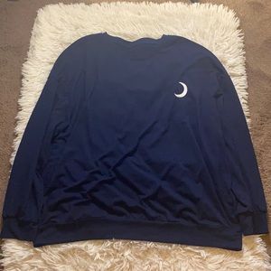 Shein long sleeve shirt with moon